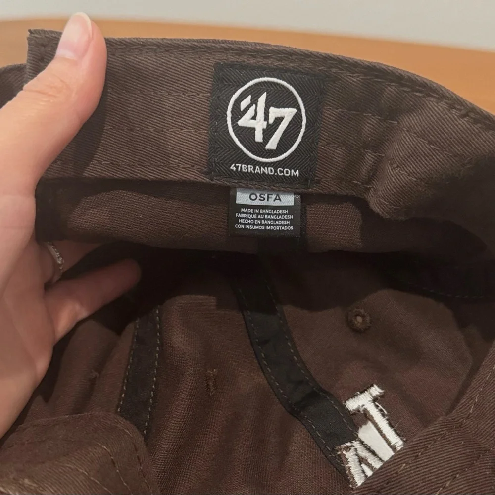 47 Brand Dark Brown LA Hat - Picture 4 of 8